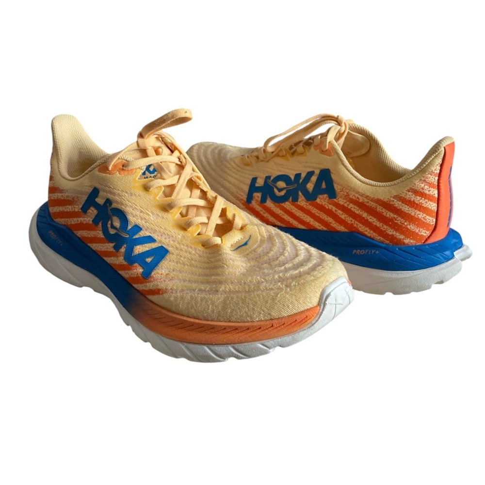 Hoka Men’s Mach 5 Running Lightweight Athletic Shoes Impala 1127893-IVOR  10.5D - Picture 2 of 7